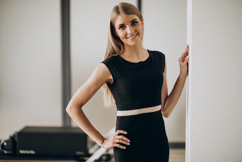 Pilatesinstruktör Lisa